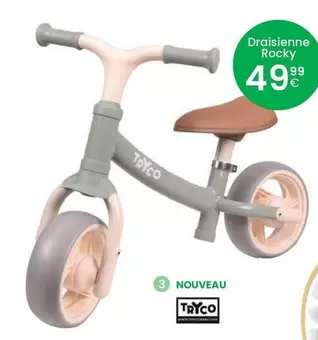 Draisienne Rocky offre à 49,99€ sur Oxybul