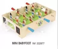 Mini Babyfoot offre sur Oxybul