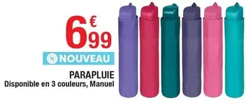 Parapluie offre à 6,99€ sur Carrefour