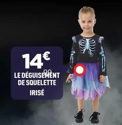 Le Déguisement De Squelette Irisé