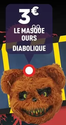 Le Masque Ours Diabolique