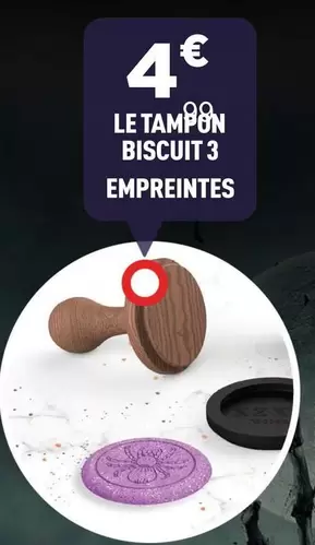 Le Tampon Biscuit 3 Empreintes