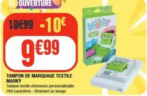 Tampon De Marquage Textile