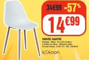 Kokoon - Chaise Agathe