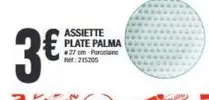 Assiette Plate Palma