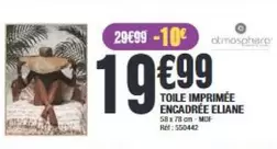 Toile Imprimée Encadrée Eliane