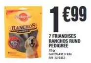 Pedigree - 7 Friandises Ranchos Rund