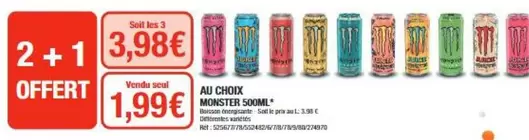 Monster - Au Choix