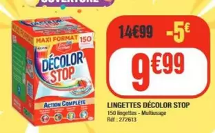 Decolor Stop - Lingettes