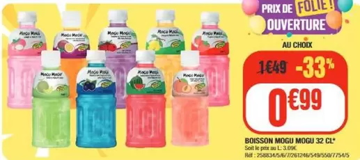 Mogu Mogu - Boisson