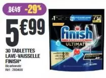 Finish - 30 Tablettes Lave-Vaisselle