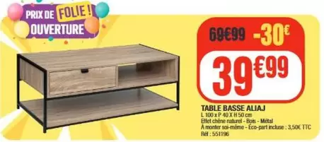 Table Basse Allaj