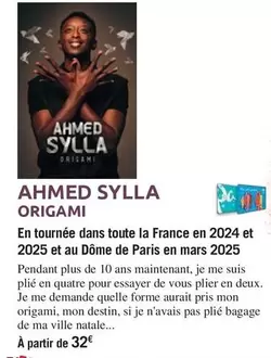 Origami - Ahmed Sylla offre sur Carrefour Contact