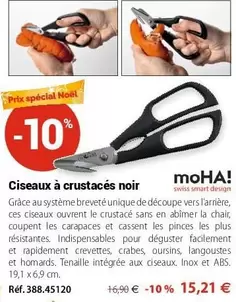 Ciseaux À Crustacés Noir offre à 15,21€ sur Mathon