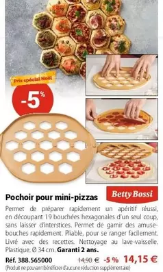 Betty Bossi - Pochoir Pour Mini Pizzas offre à 14,15€ sur Mathon