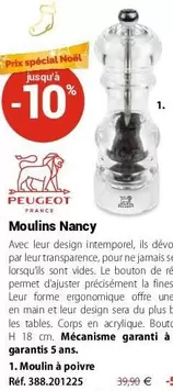 Peugeot - Moulins Nancy offre à 37,9€ sur Mathon