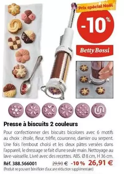 Presse À Biscuits 2 Couleurs offre à 26,91€ sur Mathon