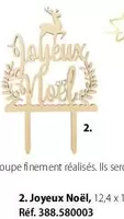 Scrapcooking - Décos Bois Pour Gâteaux , Joyeux Noël offre à 4,99€ sur Mathon