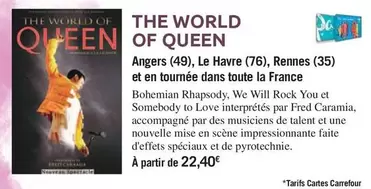 Carrefour - The World Of Queen offre à 22,4€ sur Carrefour City