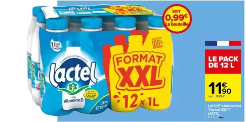 Lactel - Lait De Canapé Avec Couette offre à 11,9€ sur Carrefour City