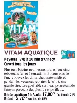 TOUS - Aquatique offre à 17,8€ sur Carrefour