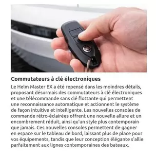 Commutateurs À Clé Électroniques offre sur Yamaha