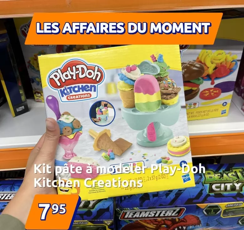 Hasbro - Kit Pâte À Modeler Play-doh Kitchen Creations offre à 7,95€ sur Action