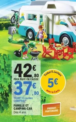 E.Leclerc - Famille Et Camping-car offre à 42,8€ sur E.Leclerc