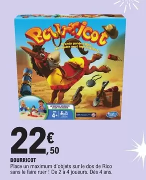 Bourricot offre à 22,5€ sur E.Leclerc