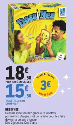 E.Leclerc - Dessing offre à 18,5€ sur E.Leclerc