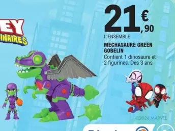 Mechasaure Green Gobelin offre à 21,9€ sur E.Leclerc