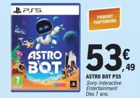 Sony - Astro Bot PS5 offre à 53,49€ sur E.Leclerc