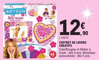 Coffret De Loisirs Créatifs offre à 12,9€ sur E.Leclerc