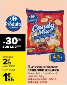 Carrefour - Assortiment Bonbons Sensation