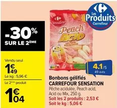 Carrefour - Bonbons Gélifiés Sensation