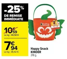 Kinder - Happy Snack