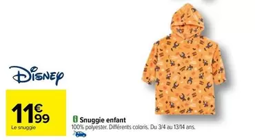 Disney - Snuggie Enfant