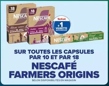 Tefal - Sur Toutes Les Capsules Par 10 Et Par 18