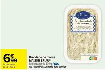 Maison Briau - Brandade De Morue