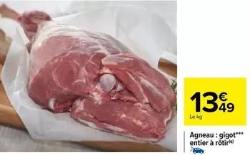 Agneau: Gigot Entier À Rôtir