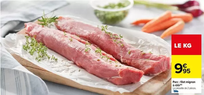 Filet Mignon de Porc avec Fourrure - Promo Spéciale