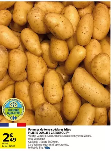 Carrefour - Pommes De Terre Speciales Frites