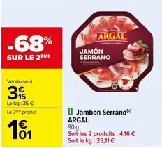 Argal - Jambon Serrano