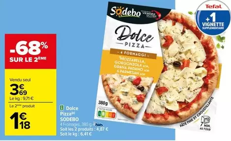 Sodebo - Dolce Pizza