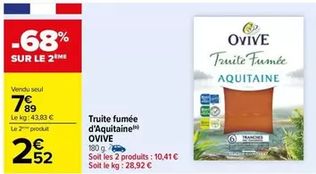 Ovive - Truite Fumée D'aquitaine