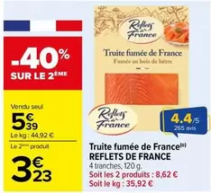 Reflets de France - Truite Fumée De France