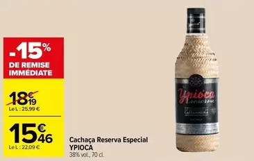 Ypioca - Cachaca Reserva Especial