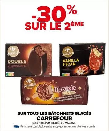 Carrefour - Sur Tous Les Bâtonnets Glacés