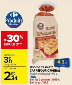 Carrefour - Original Brioche Tressée