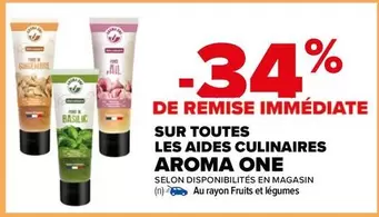 aroma - sur toutes les aides culinaires